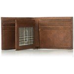 Columbia Men's Leather Extra Capacity Slimfold Wallet