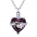 Cremation Urn Necklace for Ashes "With Beautiful Gift Box" Urn Pendant Memorial Keepsake Cremation Jewelry