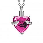 Cremation Urn Necklace for Ashes "With Beautiful Gift Box" Urn Pendant Memorial Keepsake Cremation Jewelry