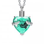 Cremation Urn Necklace for Ashes "With Beautiful Gift Box" Urn Pendant Memorial Keepsake Cremation Jewelry