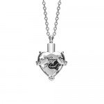 Cremation Urn Necklace for Ashes "With Beautiful Gift Box" Urn Pendant Memorial Keepsake Cremation Jewelry