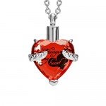 Cremation Urn Necklace for Ashes "With Beautiful Gift Box" Urn Pendant Memorial Keepsake Cremation Jewelry