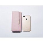 Cyanb Soft Leather Trifold Multi Card Holder Wallet, Elegant Clutch Long Purse for Women Ladies Cyanb Soft Leather Trifold Multi Card Holder Wallet, Elegant Clutch Long Purse for Women Ladies