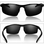 DUCO Mens Sports Polarized Sunglasses UV Protection Sunglasses for Men