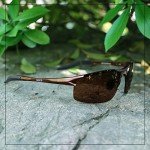 DUCO Mens Sports Polarized Sunglasses UV Protection Sunglasses for Men