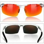 DUCO Mens Sports Polarized Sunglasses UV Protection Sunglasses for Men