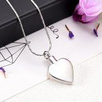 Dad Non Longer By My Side,But Forever In My Heart Memorial Jewelry Cremation Urn Necklace