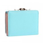 Damara Womens Metal Frame Kiss-lock Small Clutch Cards Holder Wallet Damara Womens Metal Frame Kiss-lock Small Clutch Cards Holder Wallet