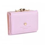 Damara Womens Metal Frame Kiss-lock Small Clutch Cards Holder Wallet Damara Womens Metal Frame Kiss-lock Small Clutch Cards Holder Wallet
