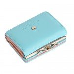 Damara Womens Metal Frame Kiss-lock Small Clutch Cards Holder Wallet Damara Womens Metal Frame Kiss-lock Small Clutch Cards Holder Wallet