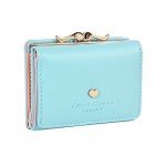 Damara Womens Metal Frame Kiss-lock Small Clutch Cards Holder Wallet Damara Womens Metal Frame Kiss-lock Small Clutch Cards Holder Wallet