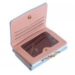 Damara Womens Metal Frame Kiss-lock Small Clutch Cards Holder Wallet Damara Womens Metal Frame Kiss-lock Small Clutch Cards Holder Wallet