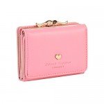 Damara Womens Metal Frame Kiss-lock Small Clutch Cards Holder Wallet Damara Womens Metal Frame Kiss-lock Small Clutch Cards Holder Wallet