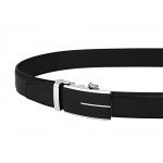 Dante Men's Leather Ratchet Dress Belt with Automatic Buckle