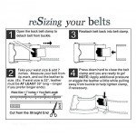 Dante Men's Leather Ratchet Dress Belt with Automatic Buckle