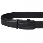 Dante Men's Leather Ratchet Dress Belt with Automatic Buckle