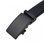 Dante Men's Leather Ratchet Dress Belt with Automatic Buckle