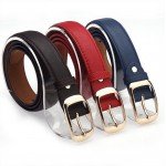 Designer Belts For Women New 2017 Fashion Women Belt Brand Ladies Faux Leather Metal Buckle Straps Girls Fashion Accessories