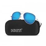 Duduma Aviator Sunglasses for Mens Womens Mirrored Sun Glasses Shades with Uv400