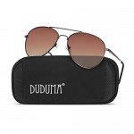 Duduma Aviator Sunglasses for Mens Womens Mirrored Sun Glasses Shades with Uv400