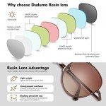 Duduma Aviator Sunglasses for Mens Womens Mirrored Sun Glasses Shades with Uv400
