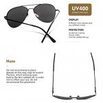 Duduma Aviator Sunglasses for Mens Womens Mirrored Sun Glasses Shades with Uv400