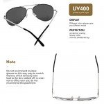 Duduma Aviator Sunglasses for Mens Womens Mirrored Sun Glasses Shades with Uv400