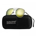 Duduma Aviator Sunglasses for Mens Womens Mirrored Sun Glasses Shades with Uv400