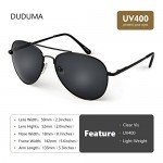 Duduma Aviator Sunglasses for Mens Womens Mirrored Sun Glasses Shades with Uv400