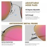 Duduma Aviator Sunglasses for Mens Womens Mirrored Sun Glasses Shades with Uv400