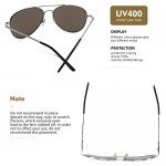 Duduma Aviator Sunglasses for Mens Womens Mirrored Sun Glasses Shades with Uv400