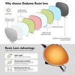 Duduma Aviator Sunglasses for Mens Womens Mirrored Sun Glasses Shades with Uv400