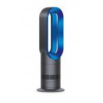 Dyson AM09 Fan Heater, Black/Nickel