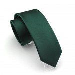 Elviros Mens Eco-friendly Fashion Solid Color Slim Tie 2.4'' (6cm)