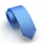 Elviros Mens Eco-friendly Fashion Solid Color Slim Tie 2.4'' (6cm)