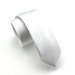 Elviros Mens Eco-friendly Fashion Solid Color Slim Tie 2.4'' (6cm)