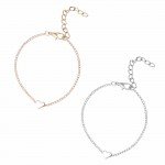 FAMSHIN New design lady peach heart bracelet anklet fashion bracelet ladies gift FAMSHIN FAMSHIN New design lady peach heart bracelet anklet fashion bracelet ladies gift FAMSHIN