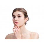 FIBO STEEL 13MM Stainless Steel Small Hoop Earrings for Men Women Huggie Earrings CZ Inlaid