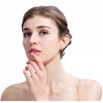 FIBO STEEL 13MM Stainless Steel Small Hoop Earrings for Men Women Huggie Earrings CZ Inlaid