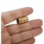 FIBO STEEL 13MM Stainless Steel Small Hoop Earrings for Men Women Huggie Earrings CZ Inlaid