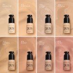 FOCALLURE Face Liquid Foundation  Face Base Makeup BB Cream Concealer Foundation Primer Easy to Wear Soft Carrying