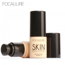FOCALLURE Face Liquid Foundation Makeup Base Foundation BB Cream Concealer Whitening Moisturizer Oil-control Maquiagem SPF15