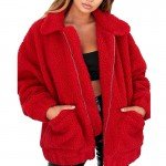 Faroonee Elegant Faux Fur Coat Women 2018  Autumn Winter Warm Soft Zipper Fur Jacket Female Plush Overcoat Casual Outerwear