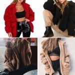 Faroonee Elegant Faux Fur Coat Women 2018  Autumn Winter Warm Soft Zipper Fur Jacket Female Plush Overcoat Casual Outerwear