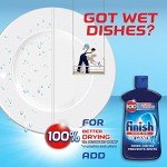 Finish Jet-Dry Rinse Aid, 23oz, Dishwasher Rinse Agent & Drying Agent