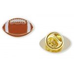 Football Enamel Cufflink + Lapel Pin + Tie Bar