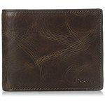 Fossil Men's Rfid Flip ID Bifold Wallet