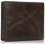 Fossil Men's Rfid Flip ID Bifold Wallet
