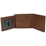 Fossil Men's Rfid Flip ID Bifold Wallet