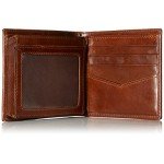 Fossil Men's Rfid Flip ID Bifold Wallet